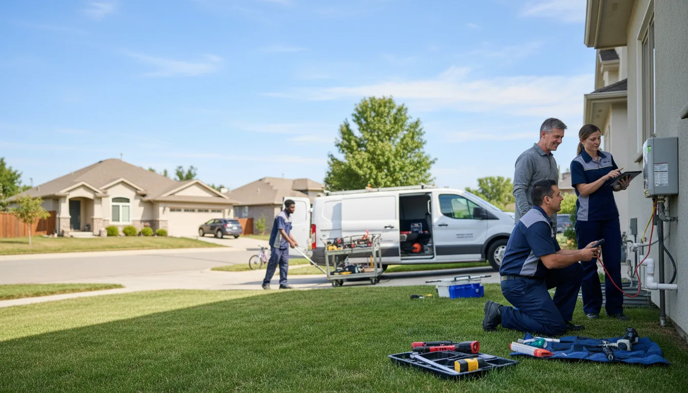 Tankless water heater service in Ewing, NE
